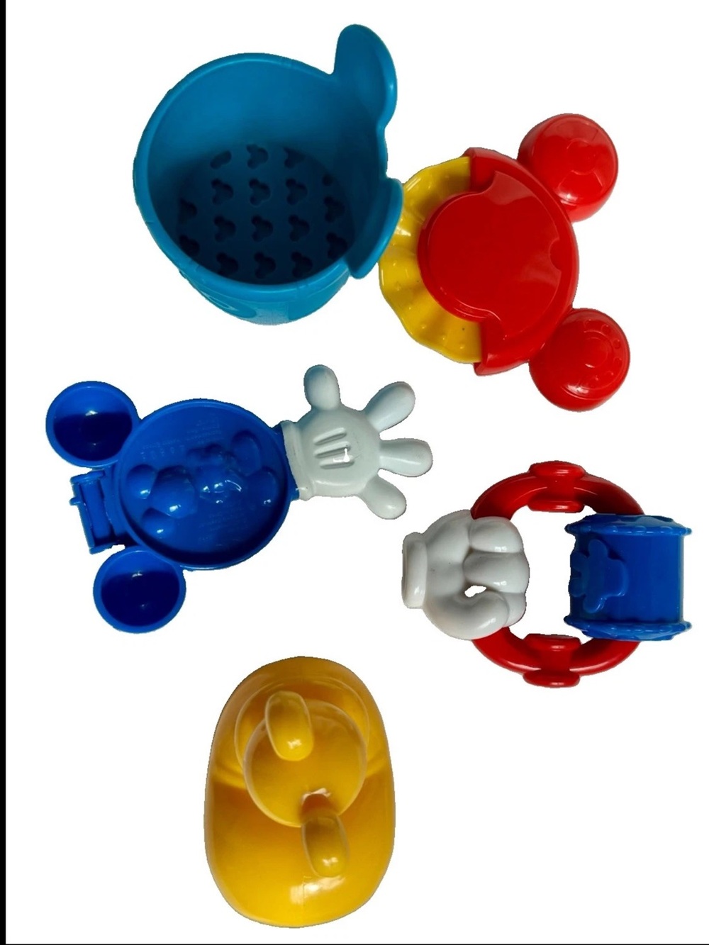 Disney 2012 Play-Doh Mickey Mouse Clubhouse Mousekstools 5 Pcs Discontinued